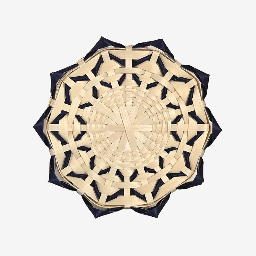 Fancy Black Ash Basket