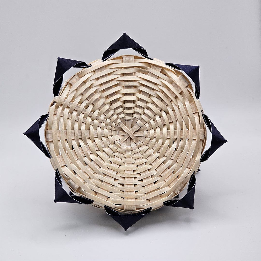 Fancy Black Ash Basket